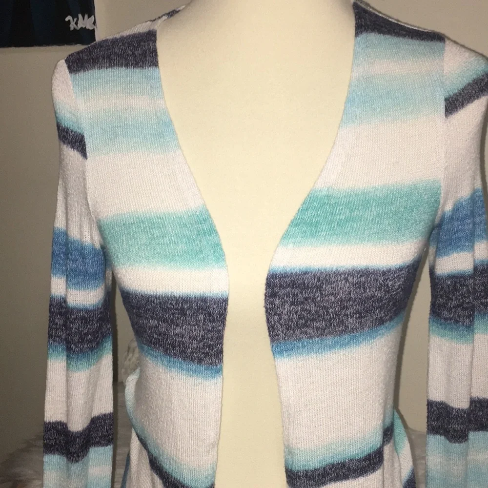 Justice Size 10 Sweater * Long and Flowy‎ * Blue